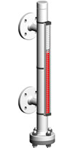 Typ 26411-K - Seria HIGHPRESSURE 100 bar - Poziomowskazy magnetyczne - WEKA